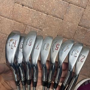 Golf Iron Set Hogan Radial 9 Pc In Right Handed